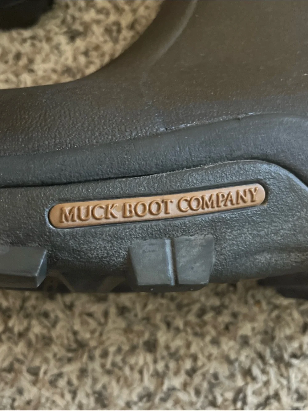 Wetland Men's Black Boots Muck Wetmore 11